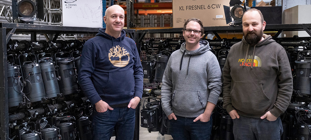 Winkler Livecom invests in 200 Elation KL Fresnel Series Luminaires
