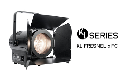 Elation grows KL Series with broadcast optimized KL Fresnel 6 FC soft light