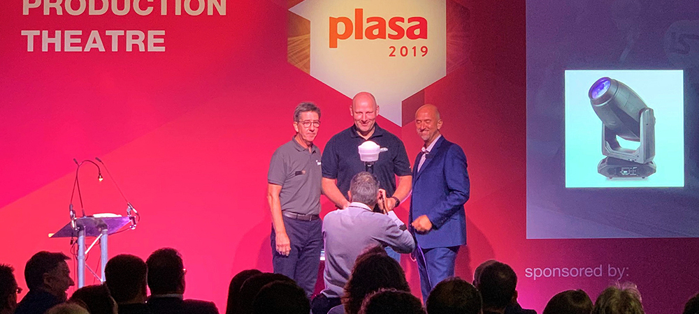 Elation Artiste Monet wins 2019 PLASA Award for Innovation