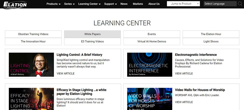 Elation Professional launches new online Learning Center