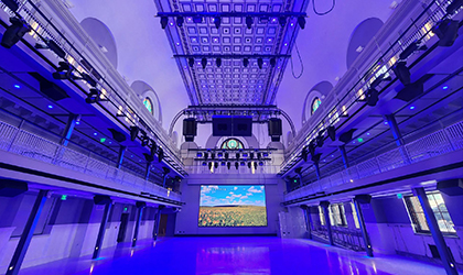 Baltimore's newest live event venue, M&T Bank Exchange, shines with Elation