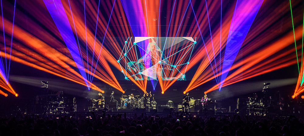 Andrew Liddle lights New Order European Tour with Elation Excalibur
