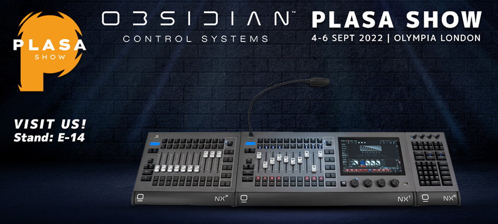 Obsidian Control Systems to highlight new NX1 portable lighting controller at PLASA 2022