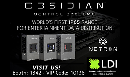 Explore the latest in Obsidian lighting control innovation at LDI 2023
