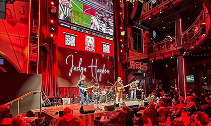 Ole Red Las Vegas radiates country with Elation lighting